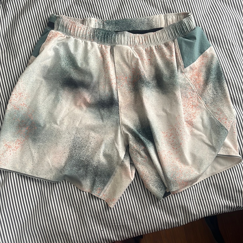 Lululemon License to Train lined shorts. Size S